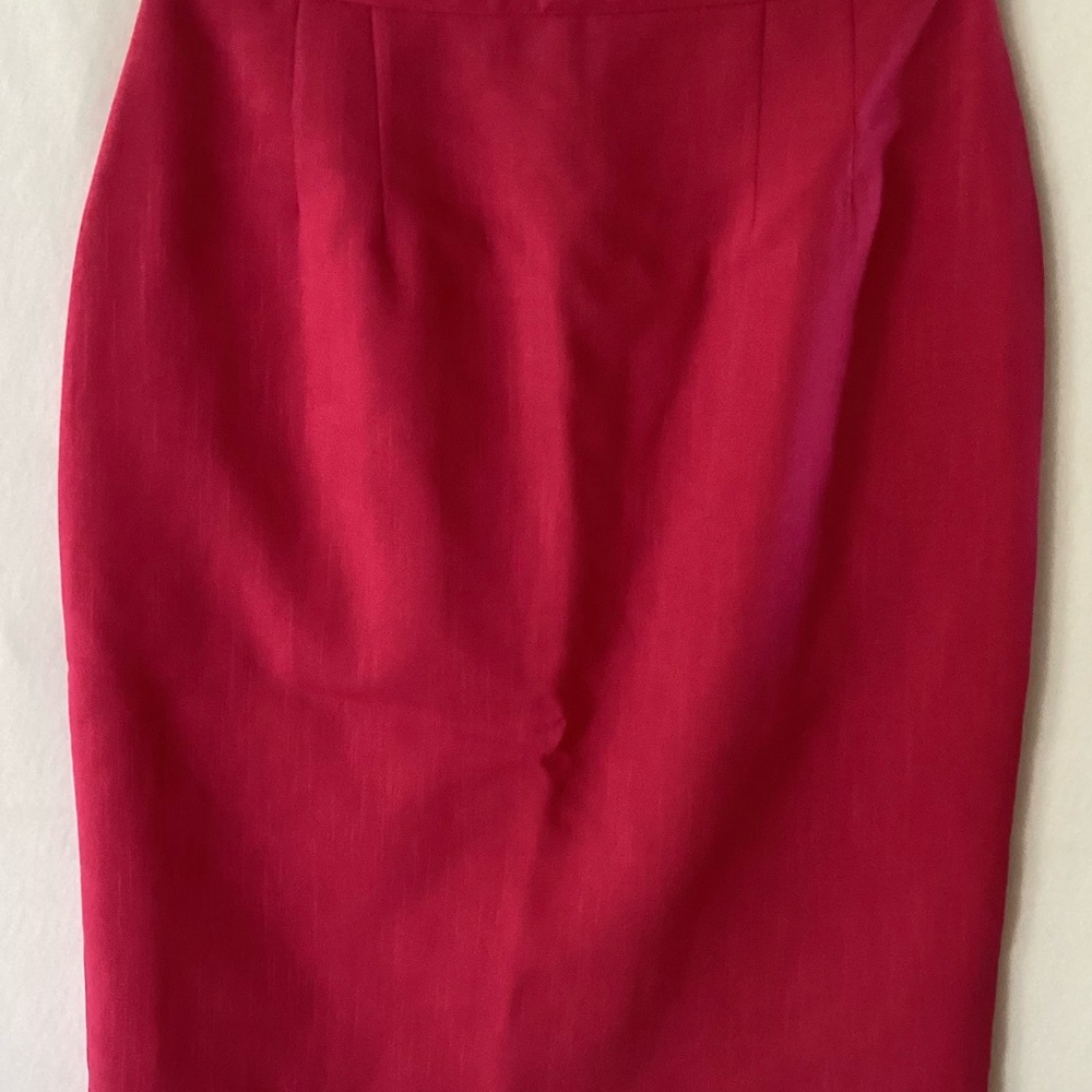 Christy Girl Vibrant Pink Pencil Skirt Size 14
